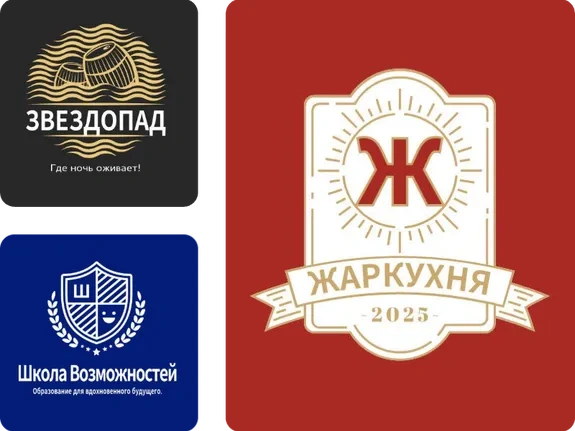 Создатель Эмблем Онлайн: Свободно Показывайте Идентичность Вашего Бренда