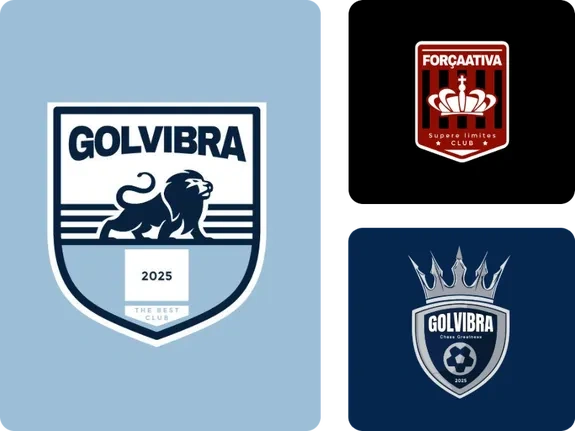 Criador de Logo de Futebol: Gere Seus Logos de Sonho Online